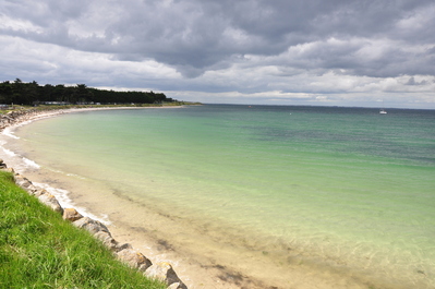 Starting our walk on the Quiberon peninsula