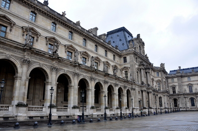 A small part of the Louvre
