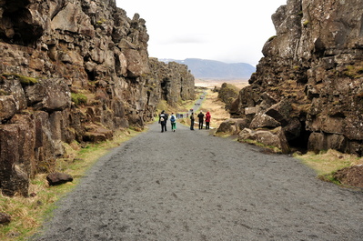 At Þingvellir National Park