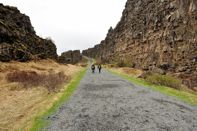 At Þingvellir National Park
