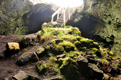 Random hole in the ground we found on the way to the Blue Lagoon