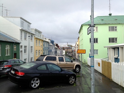 Walking in Reykjavík