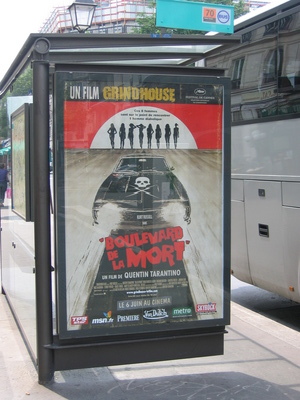 A movie poster for the new Quentin Tarentino movie