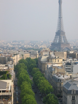 Eiffel Tower from the top