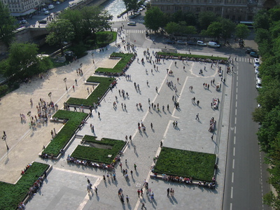 The square in front of the cathedral