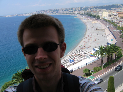 Me, partially obscuring the view