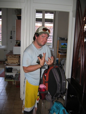 Mike at Morgan's place