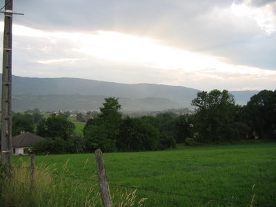 Sunset in the hills