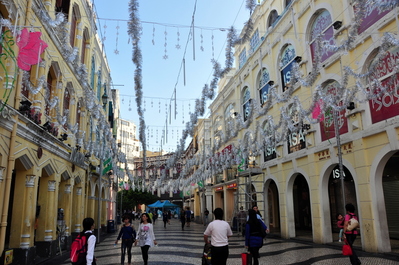 Streets of old Macau