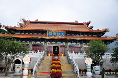 In the monastery