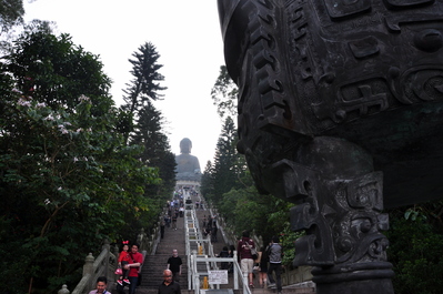 Headed up to the Buddha
