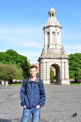Me at Trinity College