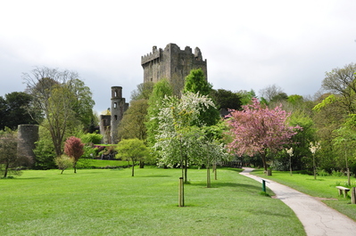 Approaching Blarney Castle