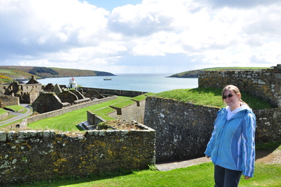 Kim at Charles Fort