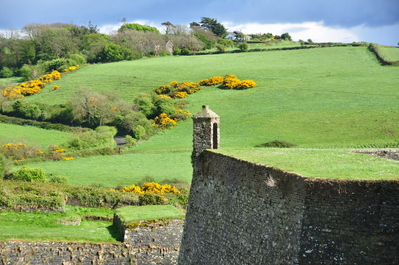 Lonely watchtower at Charles Fort