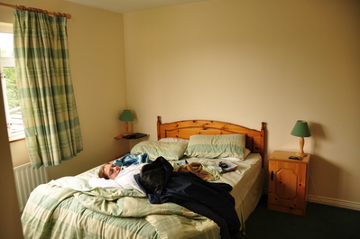 Relaxing after a long day at Eloyd House in Killarney