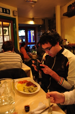 Rob and his supper