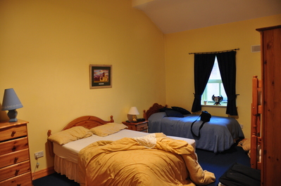 Bedroom at our cottage in Slane