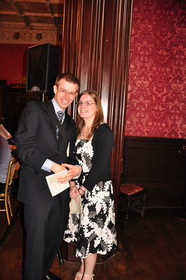 Kim and I after the ceremony