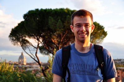 Me on Pincio Hill