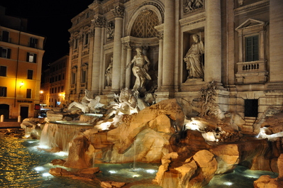 The Trevi Fountain