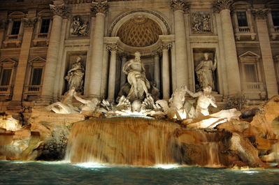 The Trevi Fountain