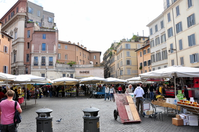 Campo dei Fiori produce market