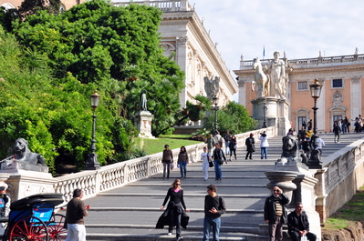 Michelangelo's Cordonata Capitolina