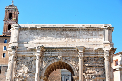 Arch of Septimius Severus in the Roman Forum