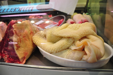 Tripe in the market