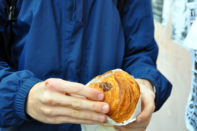 Nutella croissant
