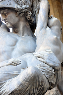 Statues in Piazza della Signora