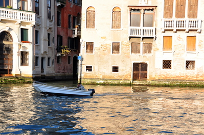 The Grand Canal taken from the boat