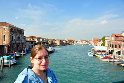 Kim in Murano