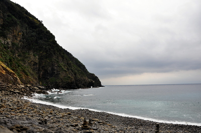 The beach
