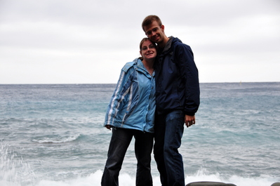 Us on the beach