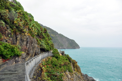 The path behind us