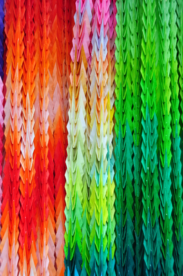Paper cranes at Fushimi Inari-taisha