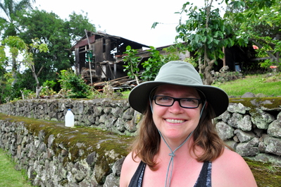 At the coffee farm