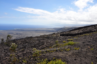 Old lava flows to the ocean