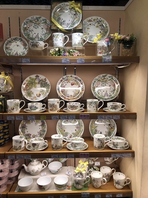 Epic china sets at the Studio Ghibli store