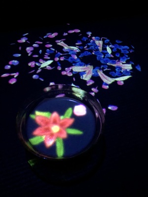 At teamLab Borderless Tea House