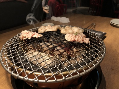 Tripe and large intestine