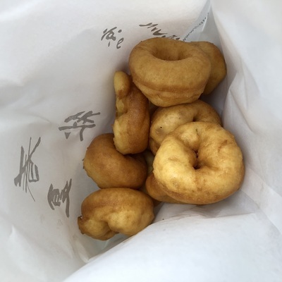 Soy-milk donuts