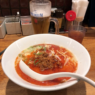 Spicy szechuan ramen