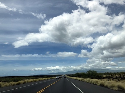 Driving to the Fairmont Orchid