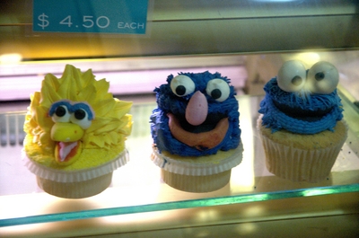 Cupcakes in the Chelsea Market