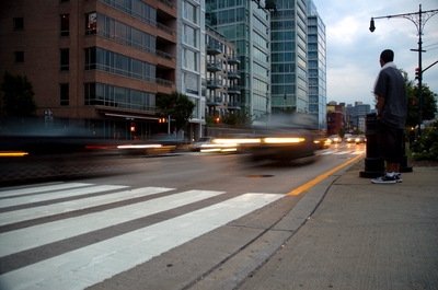 Fast cars on 12th Avenue