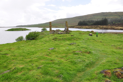 Ruins at Finlaggan