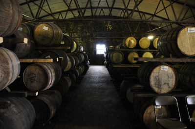 More casks in the warehouse